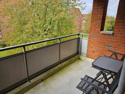 Zentrale 2-Zimmer Wohnung mit Balkon inkl. Stellplatz in Bordesholm
