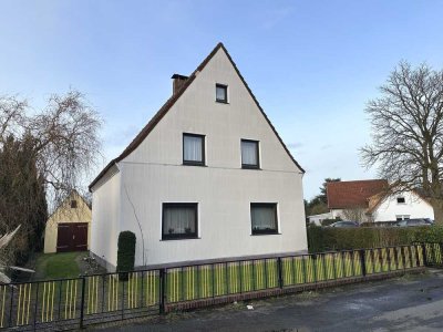 PURNHAGEN-IMMOBILIEN -  Lesum - freist. 1-Fam.-Haus mit großem Grundstück in ruhiger Wohnlage