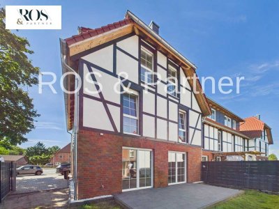Exklusives Reihenendhaus im Fachwerkstil - Neubau 2021 mit 6 Zimmern in Isernhagen Kirchhorst