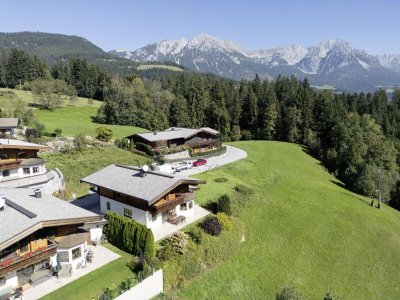Exklusives Tiroler Bergchalet in Söll – Ruhe, Sonne &amp; Kaiserblick