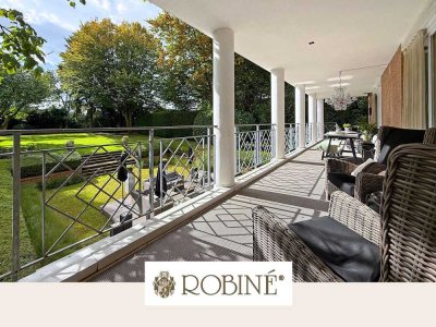 Luxus-Maisonette mit 1.300 m² Gartengrundstück in Düsseldorf - Hubbelrath