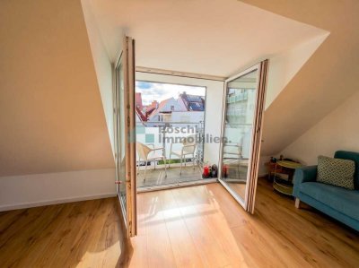 Wohnen am Maxwehr: Exklusive 3,5-Zimmer-Maisonette zwischen Isar und Altstadt