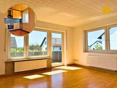 Gemütlich. Gepflegt. Bezugsbereit – 4-Zi.-Wohnung in ruhiger Lage von Rosengarten