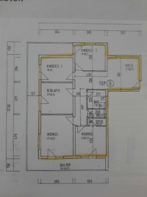 Große, geräumige, teilmöbilierte 4-Zimmer-Wohnung in ruhiger, zentraler Lage