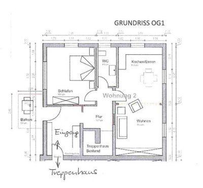 Freundliche und großzügige Wohnung in Vestenbergsgreuth