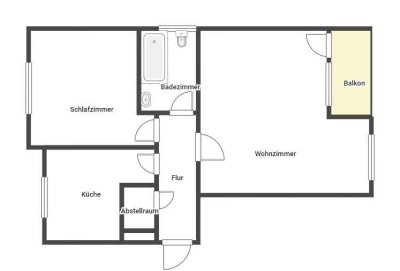 Demnächst frei! 2-Zimmer-Wohnung in Neustadt an der Weinstraße