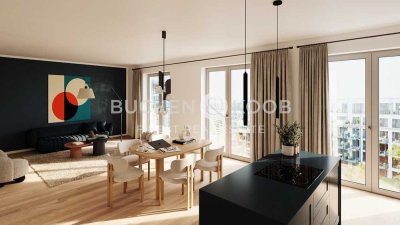 Moderne 4-Zimmer Wohnung in beliebter Lage von HH-Winterhude