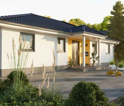 Der Bungalow mit der charmanten Form - ausgefallen und praktisch - Görlsdorf - Winkelbungalow 108