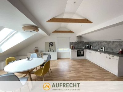 AUFRECHT Modern & Ländlich – moderne 3-Zimmer-Dachgeschosswohnung mit Wohlfühlcharakter