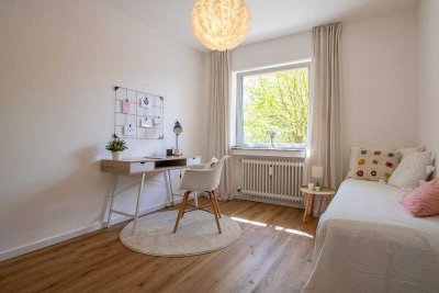 Provisionsfrei & sofort verfügbar: 3,5-Zimmer-Wohnung in Heiderhof mit Einzelgargenstellplatz