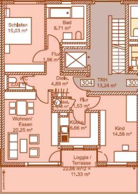 3-Zimmer Wohnung in Top Lage zu verkaufen