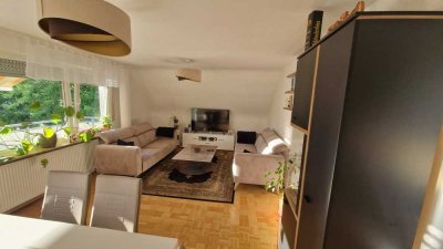 Stilvolle 3,5-Raum-Dachgeschosswohnung mit Balkon in Heilbronn