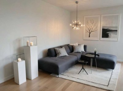 Wohnen auf Zeit - Erstbezug! Geschmackvoll möblierte 2-Zi-DG-Whg. mit Balkon und EBK in Markdorf