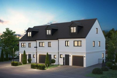 Baustart erfolgt im September: KfW-40+ Reihenhaus als Ruhepol zwischen Stadtflair & Natur