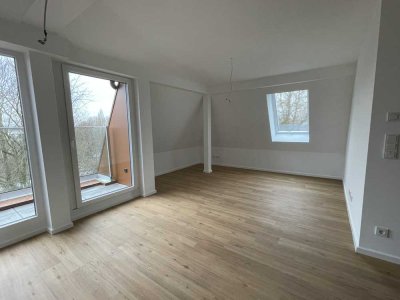 Moderne 2-Zimmer Neubau-Dachgeschosswohnung mit Balkon