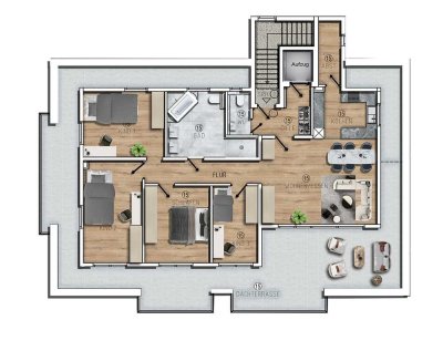 Penthouse-Paradies – großzügig, elegant, außergewöhnlich (Wo.15)