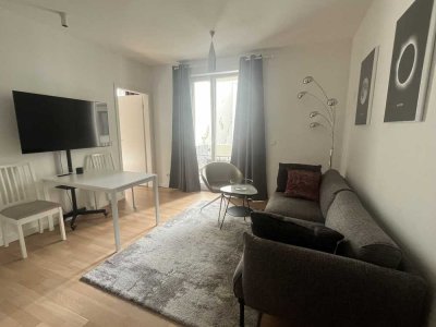 Ihr Rückzugsort mitten in der Hauptstadt – möblierte Wohnung mit Balkon