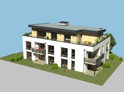 Neubauprojekt Haus am Ring: Hochwertige 3-Zimmer Penthouse Wohnung