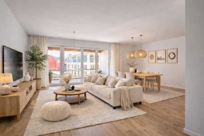Großzügige 4-Zimmer-Eigentumswohnung mit Loggia am Yachthafen in Travemünde
