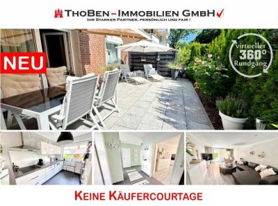 "SCHÖNER WOHNEN" im 3 Zimmer Terrassentraum bei Hamburg