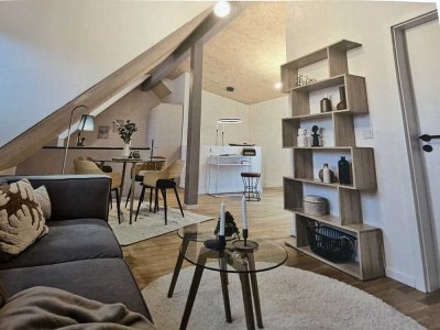 Moderne exklusive 2-Zimmer-Dachgeschoss Wohnung in Wettenberg-Wißmar