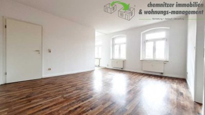 Preisgünstige 2-Raum-Wohnung mit offener Küche auf dem Chemnitzer Sonnenberg
