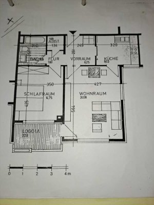Lebendig wohnen in Flensburg: 2-Zimmer-Wohnung mit Balkon