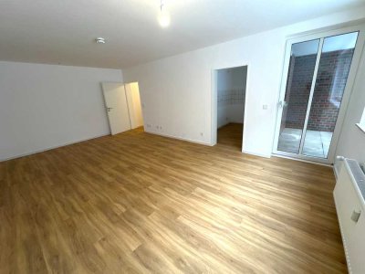Frisch renovierte 1-Zimmer Wohnung mit Balkon in Linden !