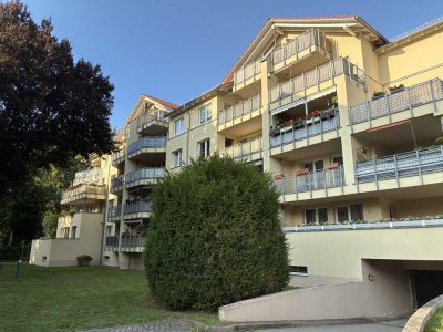 Preiswerte 4-Raum-Hochparterre-Wohnung mit großem Balkon in Halberstadt