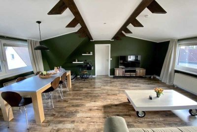 Sofort frei - Moderne Dachgeschosswohnung mit Balkon in BS - Veltenhof