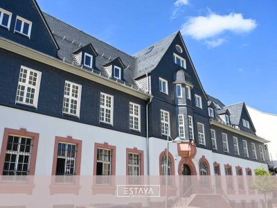 Erstbezug: 2-Raum-Wohnung mit 2 XXL Dachterrassen und großem Schlafzimmer mit Homeoffice-Bereich