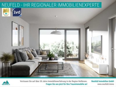 Neubauwohnung mit 3-Zimmern direkt am Kocher!