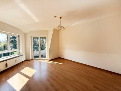 Gemütliche, barrierefreie Wohnung mit Balkon und Blicks ins grüne