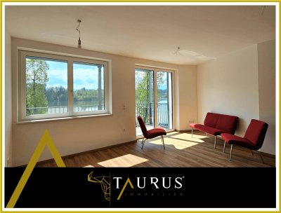 4,5 Zimmer Neubauwohnung mit Stauseeblick + BALKON, DOPPELGARAGE, gr. Lagerraum