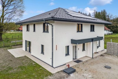 NEUBAU-TRAUM IN BÜRMOOS – MODERNE DOPPELHAUSHÄLFTE MIT GARTEN UND TERRASSE