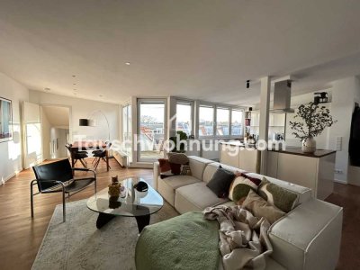 Tauschwohnung: 3 Zimmer Dachgeschoss Helmholtzplatz offene Wohnküche