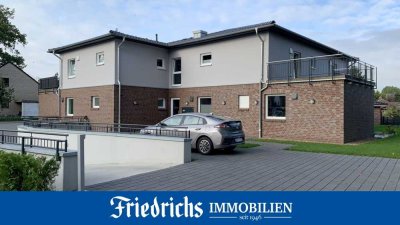 Attraktive 2-Zimmer-Wohnung im Erdgeschoss mit Terrasse, Garten, Tiefgaragenstellplatz und Keller