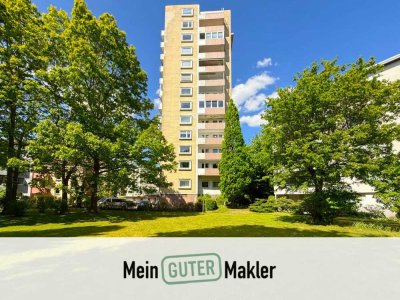 Sanierungsperle: 2-Zimmer-Wohnung mit Balkon in zentraler Lage