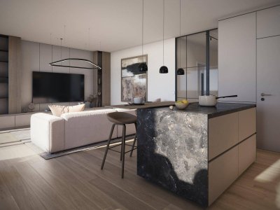 Wohnen über den Dächern – 4‑Zimmer-Eigentumswohnung mit großer Dachterrasse &amp; 2 Carportstellplätzen