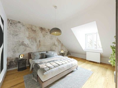 3-Zimmer-Wohnung mit 2 kleinen Balkonen - WG geeignet