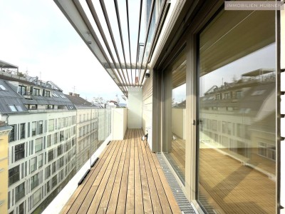 ZIEGLERGASSE: Neubauwohnung mit West-Terrasse!! Ab Oktober!!