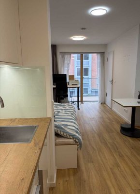 Nachmieter gesucht: Schicke 1-Zimmer Wohnung mit Balkon im 1. OG in Kiel-Brunswik