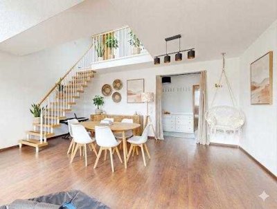 3.5-Zimmer-Maisonette-Wohnung mit großem Balkon und TG-Stellplatz in ruhiger Wohnlage - WE 45 (DG)