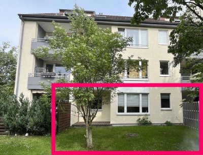 2-Zimmer-Wohnung mit Terrasse und Garten in ruhiger Lage