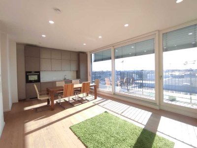Traumhaftes klimatisiertes Penthouse mit exquisiter Wohnatmosphäre und Dachterrasse