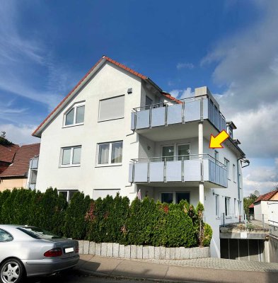 4½  Zimmerwohnung im OG mit Aufzug - Balkon  - Nürtingen Reudern