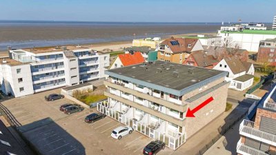 Strandnah mit Meerblick - 1 Zi. App im Haus Baltic in Cuxhaven - Duhnen zu verkaufen