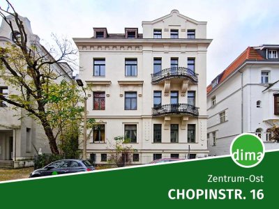 Teilmöblierte City-Whg. mit Süd-Balkon zum Hof, Tageslichtbad, Einbauküche, Stellplatz usw.