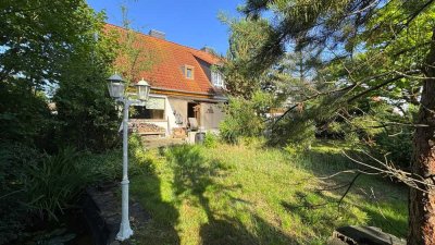 Romantisches Toskana-Flair mitten in Dessau – Doppelhaushälfte mit mediterranem Feeling & Terrasse