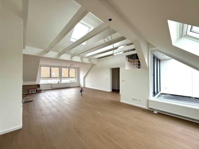 Frisch ausgebaut mit zusätzlichem Spitzboden